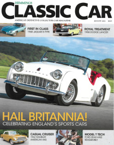 HEMMINGS CLASSIC CAR 2021 AUG - '68 JAG E, '58 LANCER, '62 RAMBLER, MODEL T REAR